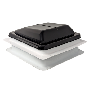 Coast RV 650-00478 14x14 Standard Wind-Up Roof Vent Black