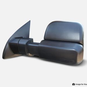 MSA TM604 Ford Ranger 2012-May 2022, Black, Electric, Towing Mirrors
