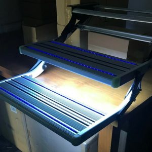 Transeng TRA-DM545-LED Double 12v Blue LED Manual Step