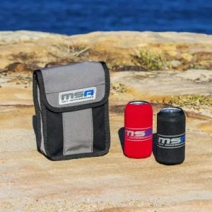 MSA TTS Tinnie Tubes with Canvas Storage Bag