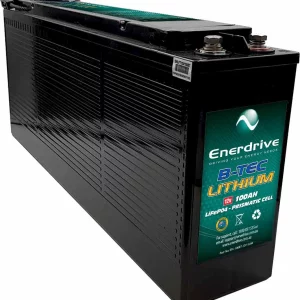 Enerdrive EPL-100BT-12V-SLIM B-TEC 100AH 12V LIFEPO4 Slim Case Battery