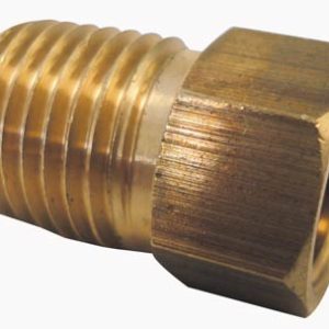 Gas Components 01-6203B Inverted Flare 1/4" MNPT Male Union Adaptor Gas Regulator