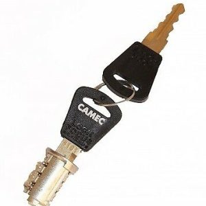 Camec 014392 Door Lock Barrel & Keys