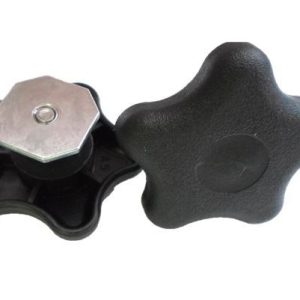 Carefree Awning Black Locking Knob with Nut (Pair)