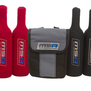 MSA WTS Wine Bottle Tubes with Canvas Storage Bag