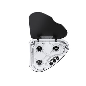 Thetford SHB33015Z 3 Burner Triangular Hob