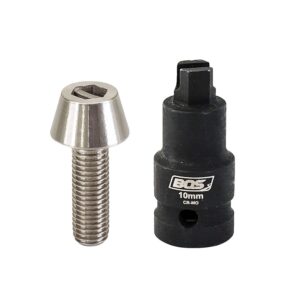 BOS 020-013 BSW Security 2" Screw & Key