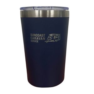 Suncoast Caravan Service 12 oz Stainless Steel Insulated Travel Mug