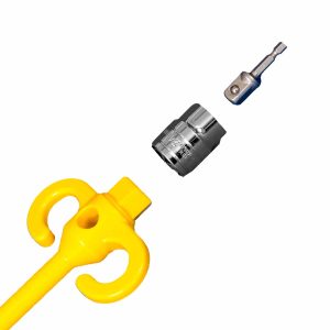 Supa Peg SCK24H 24mm 1/2" Socket & Cordless Drill Chuck Adapter