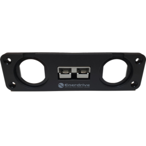 Enerdrive EA-APH-03 Panel Mount 50A Anderson Plug Holder and 2 Socket Holes