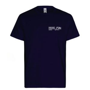 Suncoast Caravan Service T-Shirt Navy Woman Size 12