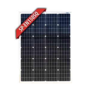 Enerdrive SP-EN150SQ 150W Fixed Poly Squat Solar Panel