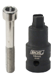 BOS 020-010 Security M12x80 Screw & Key; Metric Thread