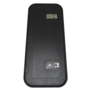 Coast Door 6 - Black 288 x 653 with Chrome Locks